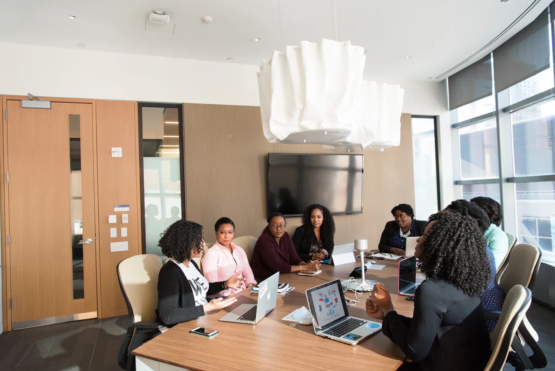 A team preparing for an AI skills conversation